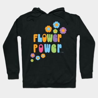 Multiple Color Flower Power Flowers Hoodie